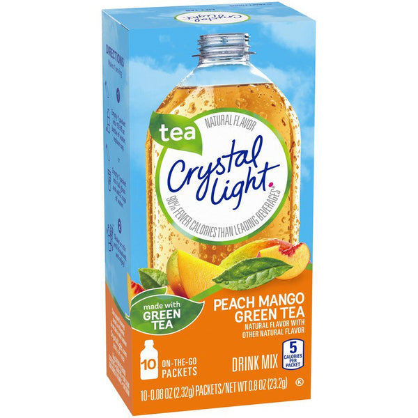 Crystal Light Peach Mango Green Tea 23.2 G