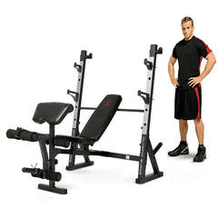 Marcy Pro Adjustable Olympic Weight Bench MD 857 Punto929 MX