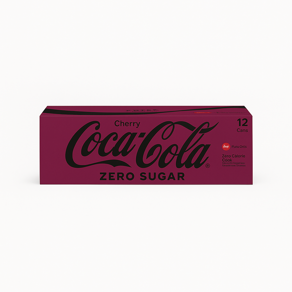 Coca Cola Cherry Zero Sugar 12 Pack