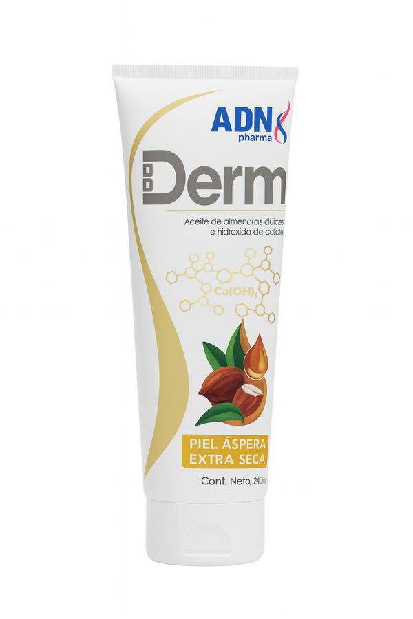 ADN Derm Crema Hidratante con Aceite de Almendras 240 ml