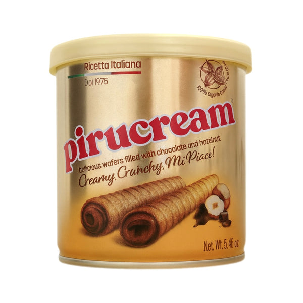 Pirucream Wafer Relleno con Chocolate y Avellanas