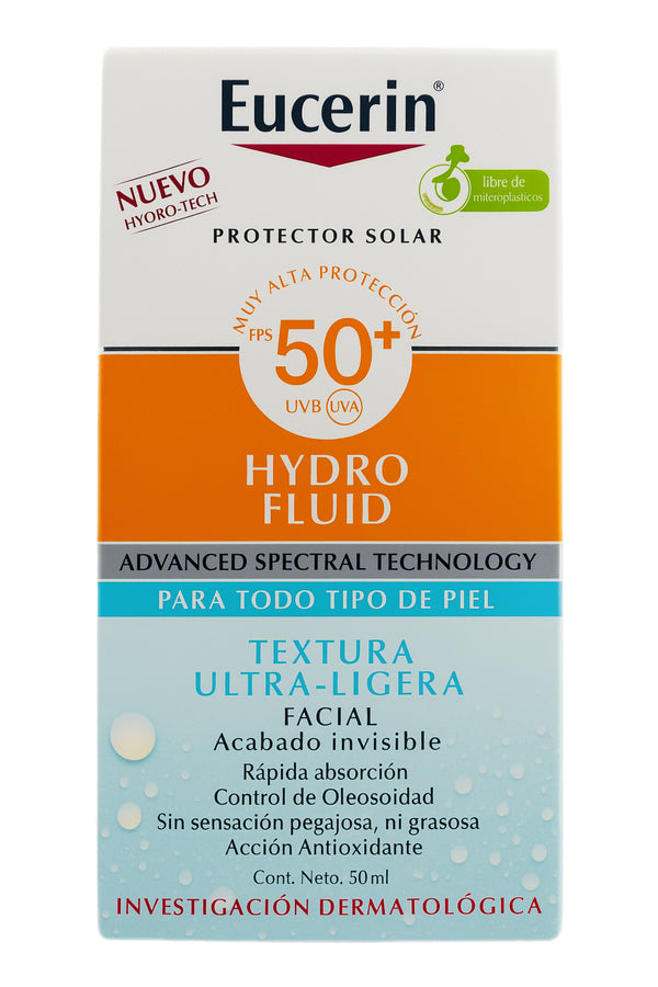 Eucerin Hydro Fluid Protector Solar Facial FPS 50+ 50 ml