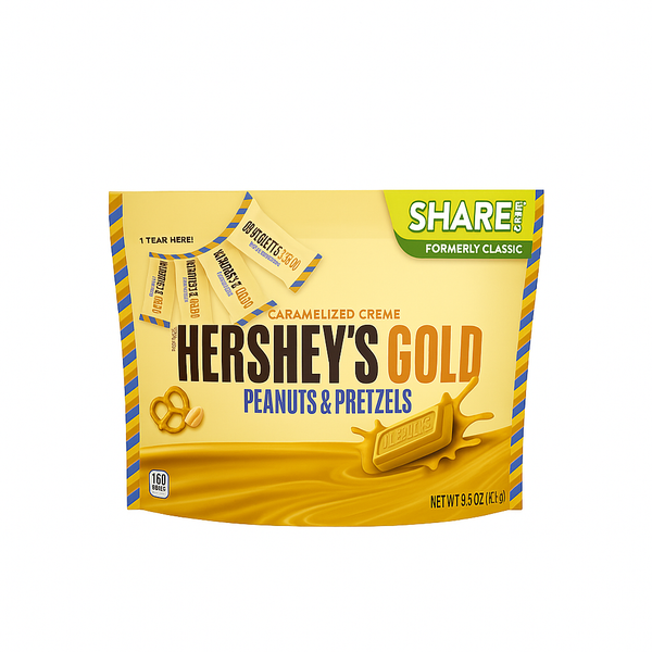 Hershey's Gold Peanuts & Pretzels 272g