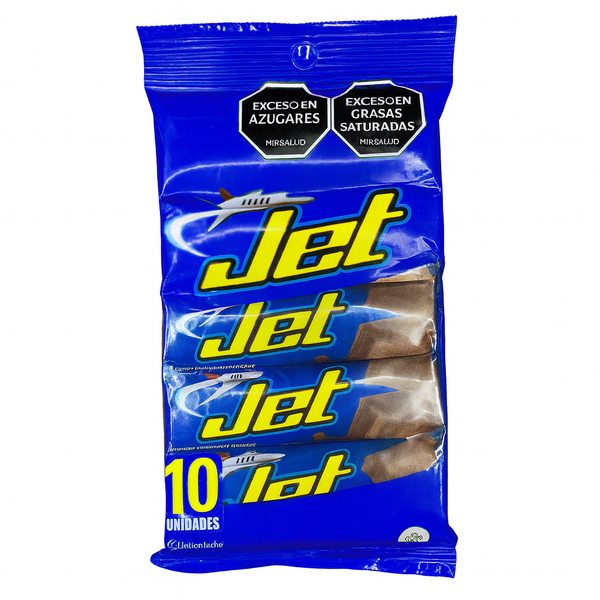 Chocolatina Jet 10 piezas