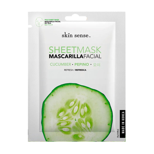 Skin Sense Mascarilla Facial con Pepino