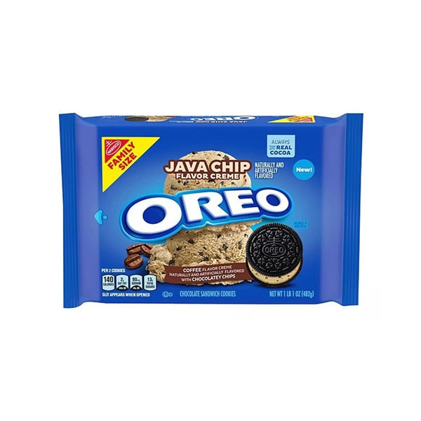 Oreo Java Chip Creme Family Size 482g