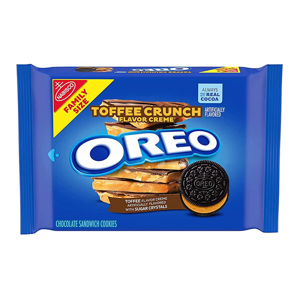 Oreo Toffe Crunch Creme Family Size 482g