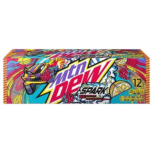 MTN Dew Spark 12 Cans 355 ML For Cans