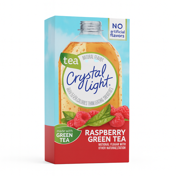 Crystal Light Raspberry Green Tea 27.2 G