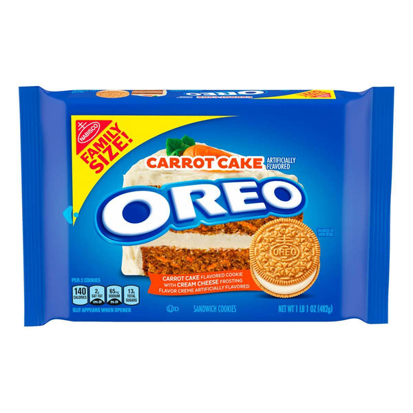Nabisco Family Sized Carrot Cake Oreo 482g