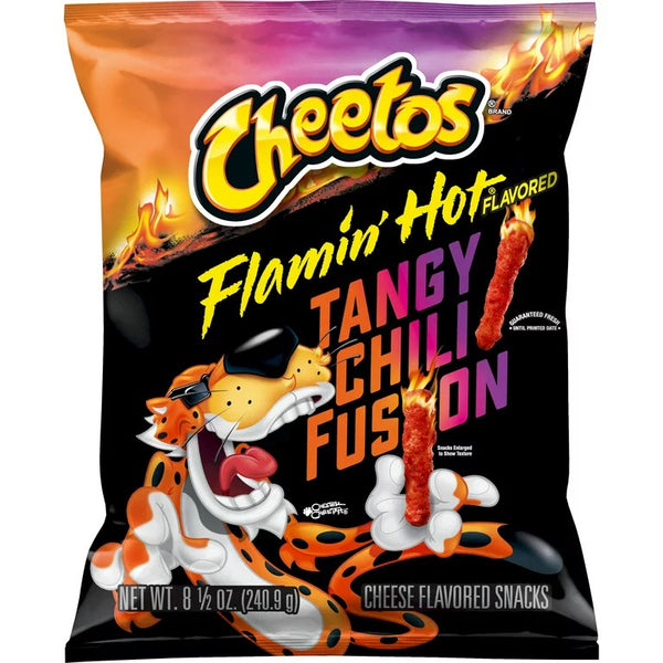 Cheetos Tangy Chili Fusion Flamin Hot 240.9g
