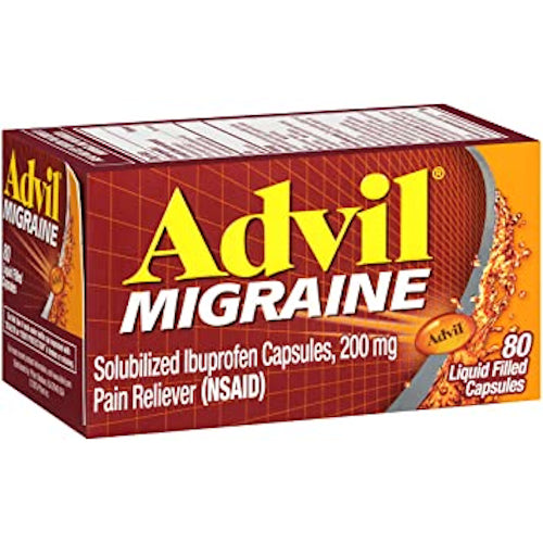 Advil Migraine 80 Capsules 200mg