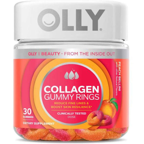 Olly Dietary Supplement  Collagen Gummy Rings 30 Gummies