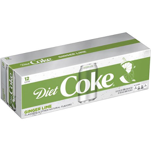 Diet Coke Ginger Lime 12 Pack