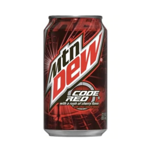 Mtn Dew Code Red 355ml