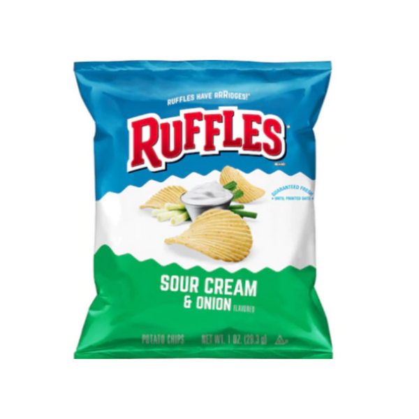 Ruffles Sour Cream & Onion 28.3g