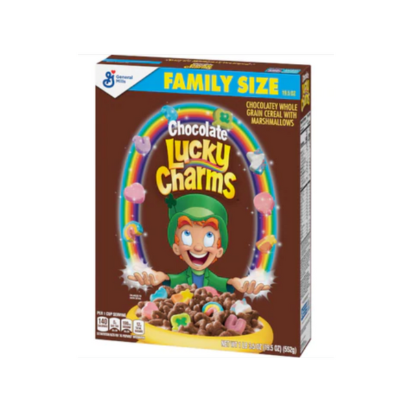 Chocolate Lucky Charms Family Size 552g