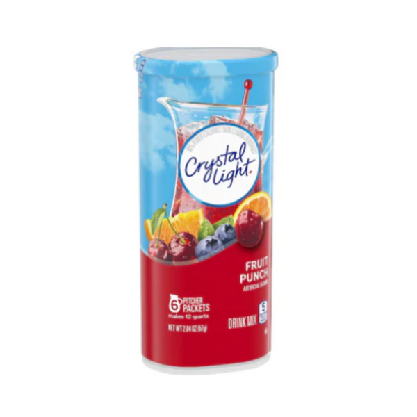 Crystal Ligth Fruit Punch 57g