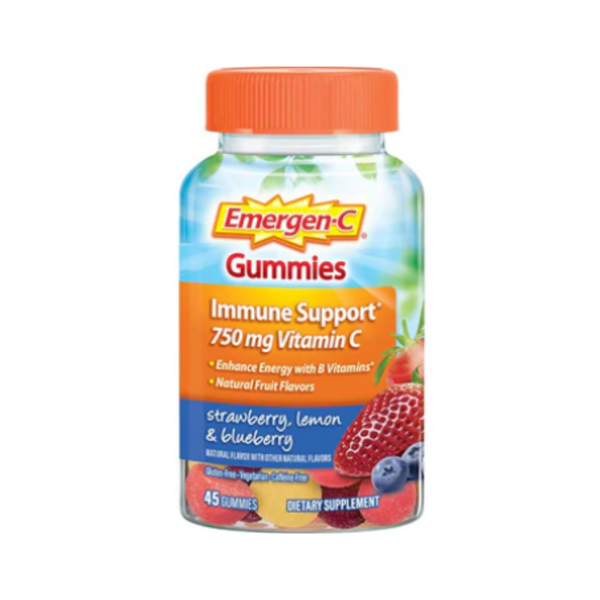 Emergen-C Dietary Supplement 750 MG Vitamin C 45 Gummies