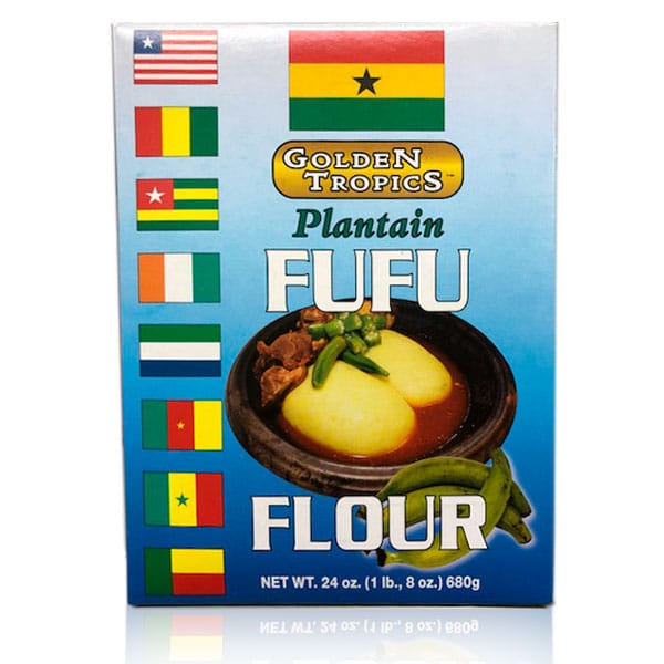 Golden Tropics plantain fufu flour 680g