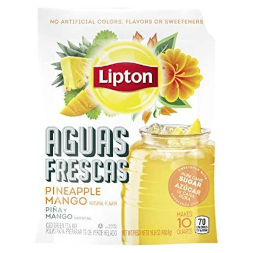 Lipton Aguas Frescas Piña Y Mango 480.6g
