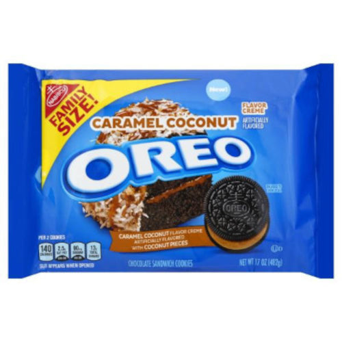 Oreo Caramel Coconut Family Size 482g