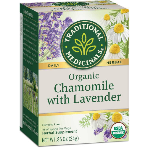 Traditional Medicinals Organic Chamomile With Lavender 24g