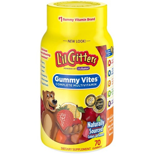 Li'l Critters Dietary Supplement  Gummy Vites 70 Gummies