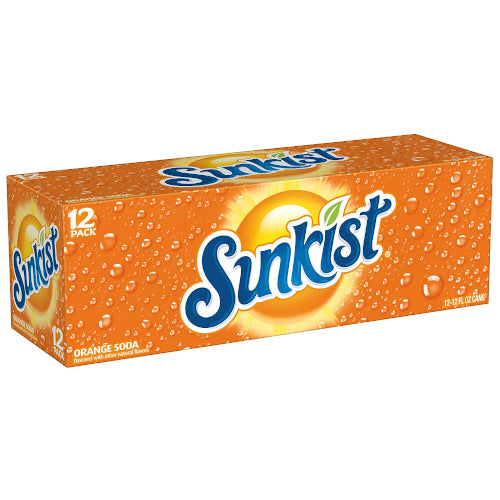 Sunkist  Orange 12 Pack