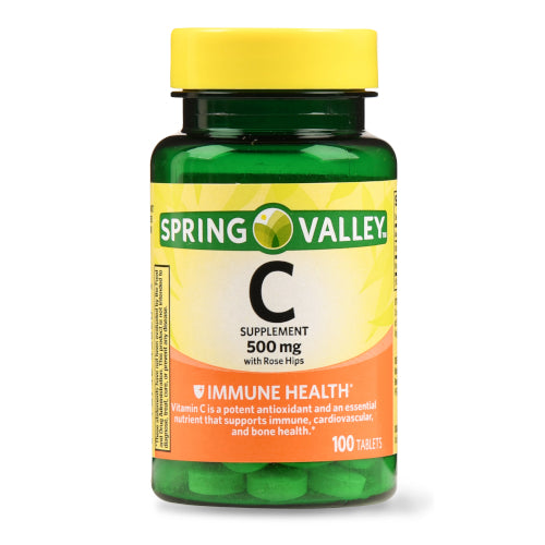 Supplement Vitamin C 100 Tablets 500mg