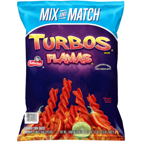 Turbo Flamas Mix And Match 542.1g