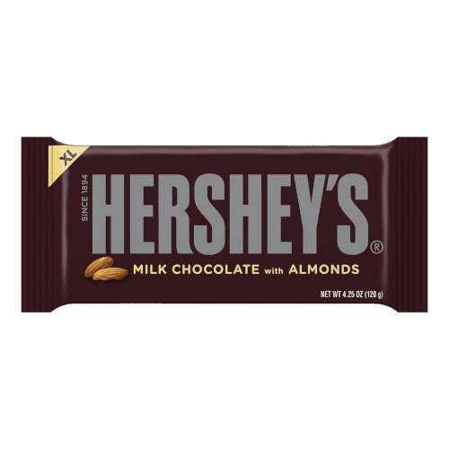 Hershey's Milk Chocolate With Alomonds XL 120g