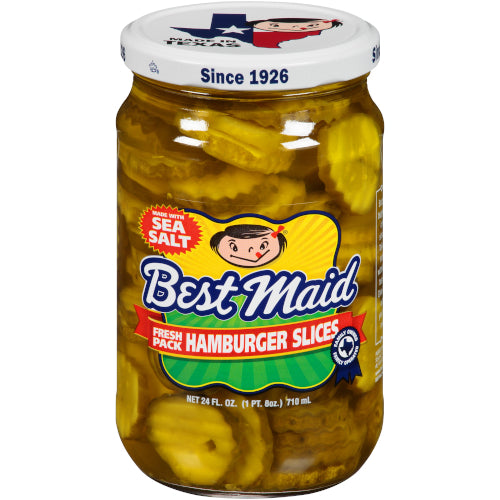 Best Maid Fresh Pack Hamburger Slices 710ml