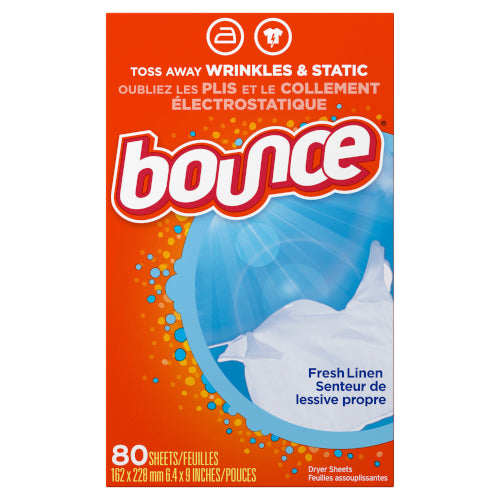 Bounce Fresh Linen 80 Sheets