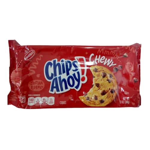 Nabiscos Chips Ahoy Chewy Cookies 368g