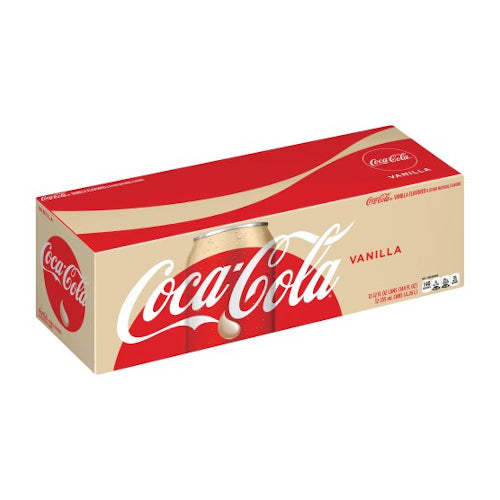 Coca-Cola, Coke Vanilla, 12 oz (pack of 12)