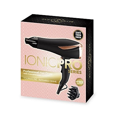 IonicPro Series Professional Hair Dryer With Concentrator Texas