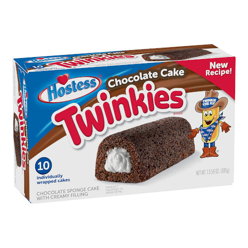 Hostess Chocolate Cake Twinkies Pack 10 13.58 oz (385g)