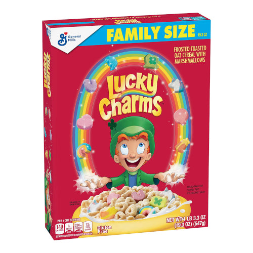 Lucky Charms Cereal Family Size 547g