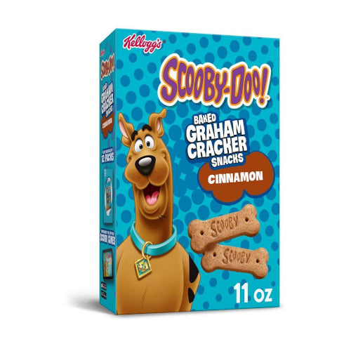 Kellog's Scooby-Doo Baked Graham Cracker Snakcs Cinnamon 311g