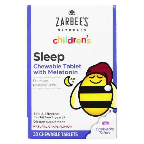 Zarbee's Naturals  Dietary Supplement Children's Sleep 30 Tablets