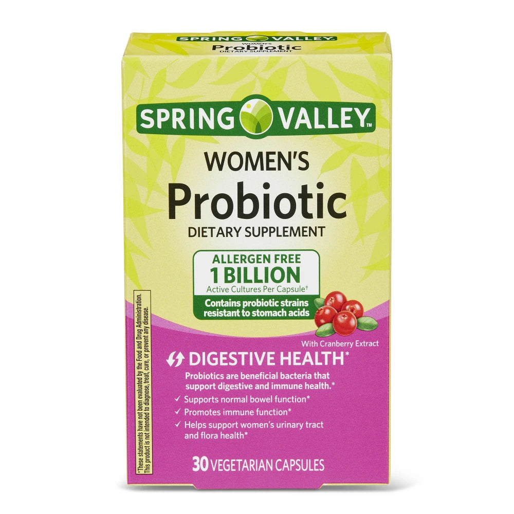 Spring Valley Women's Probiotic 30 Vegetarian Capsules