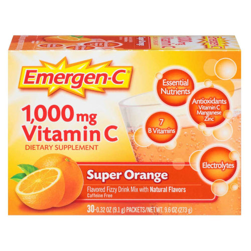 Emergen-C Dietary Supplement Super Orange 273g