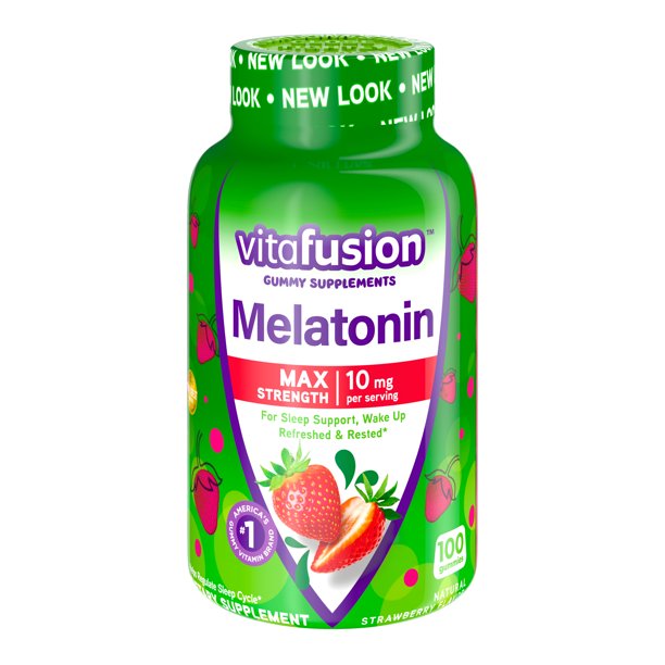 Vitafusion Dietary Supplement Melatonin 100 Gummies