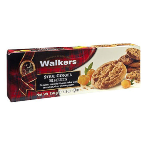 Walkers stem ginger biscuits 5.3oz