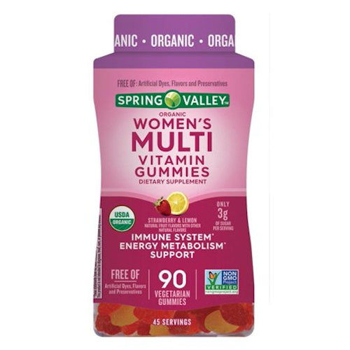 Spring Valley Women's Multi Vitamin Gummies 90 Vegetarian Gummies